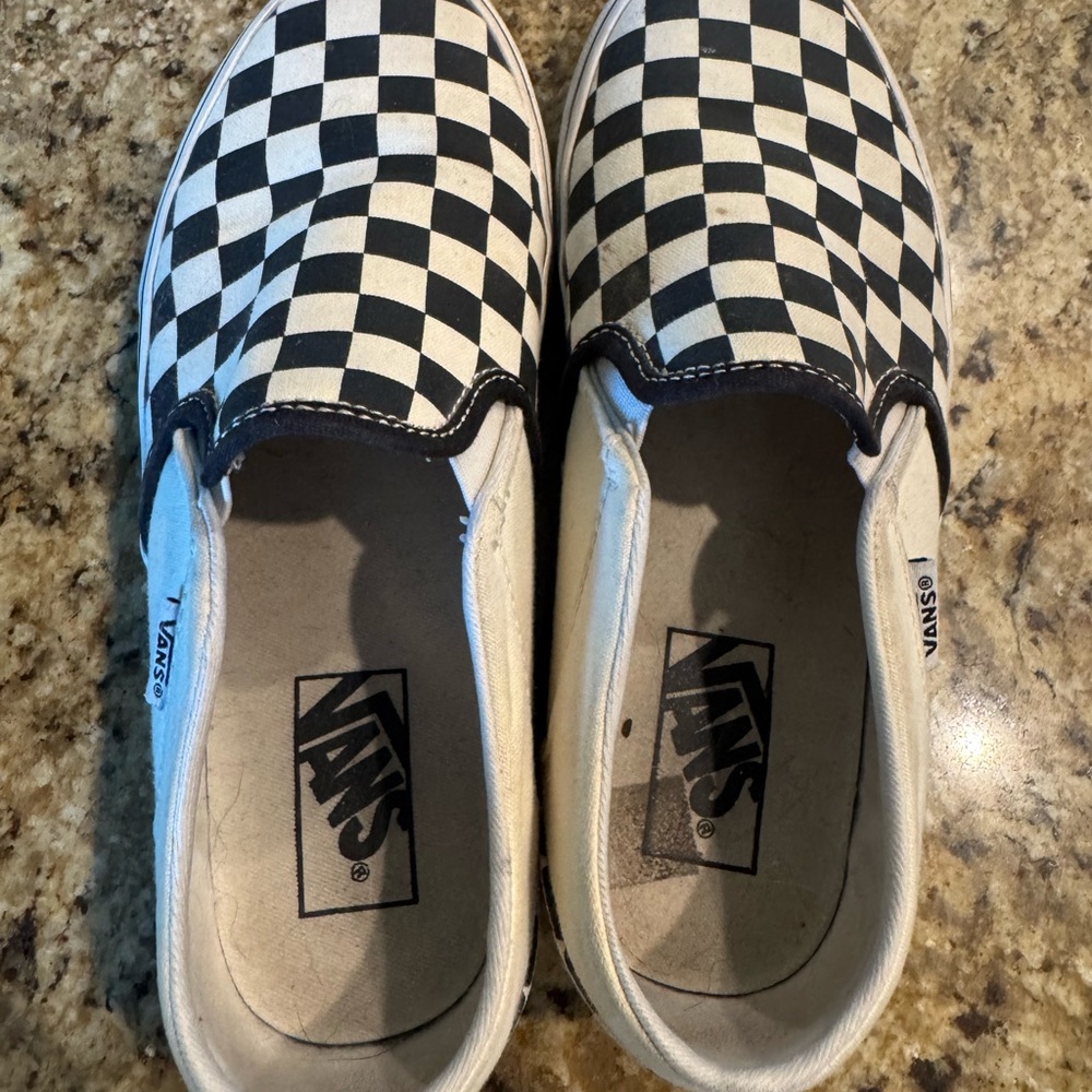 Vans Checkered Slip-On Shoes
